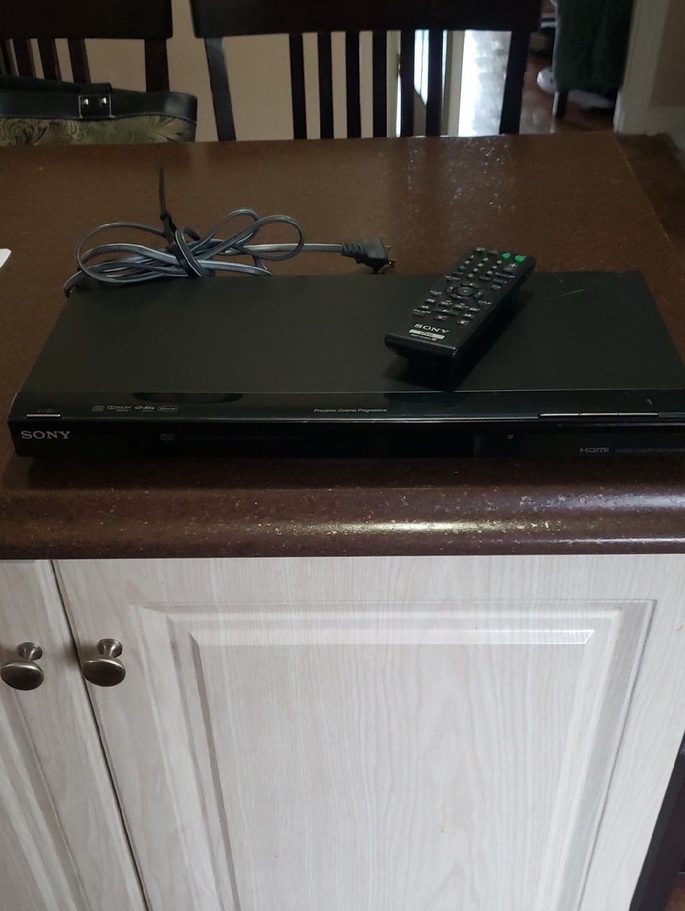 DVD player SONY DVP-NS718H Working with Remote.